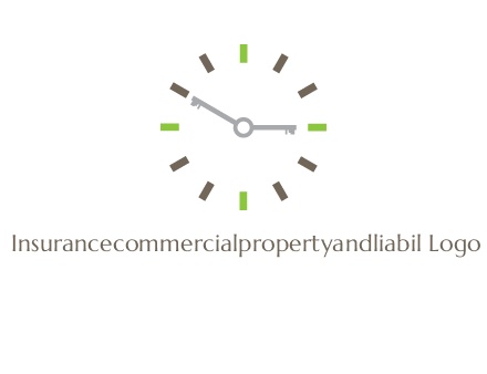 keys in clock rental logo