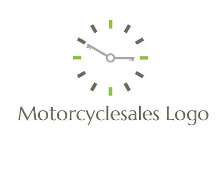 keys in clock rental logo