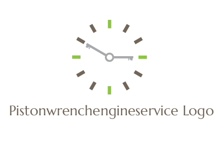 keys in clock rental logo