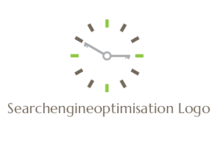 keys in clock rental logo