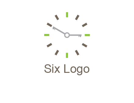 keys in clock rental logo