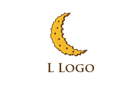 moon shaped cracker logo