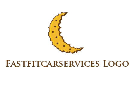 moon shaped cracker logo