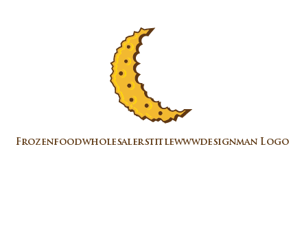 moon shaped cracker logo