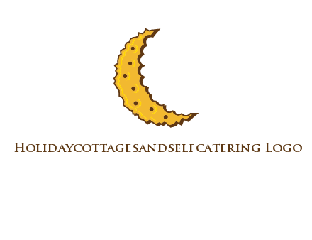 moon shaped cracker logo
