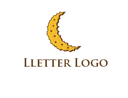 moon shaped cracker logo