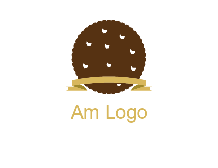 chocolate cookie icon