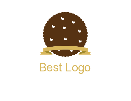 chocolate cookie icon