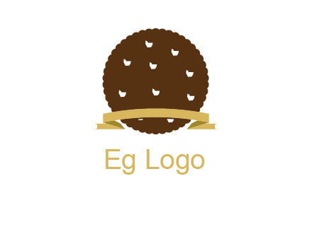 chocolate cookie icon