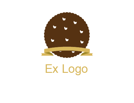 chocolate cookie icon
