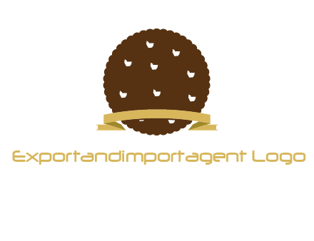 chocolate cookie icon