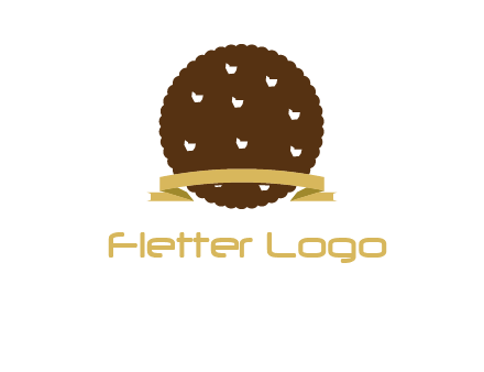 chocolate cookie icon