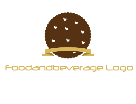 chocolate cookie icon