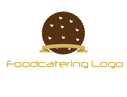 chocolate cookie icon