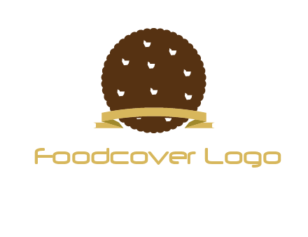 chocolate cookie icon