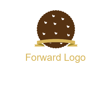 chocolate cookie icon