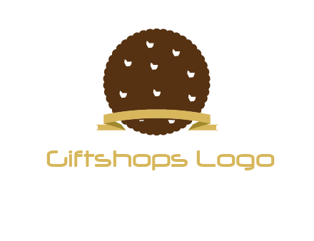 chocolate cookie icon
