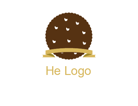 chocolate cookie icon