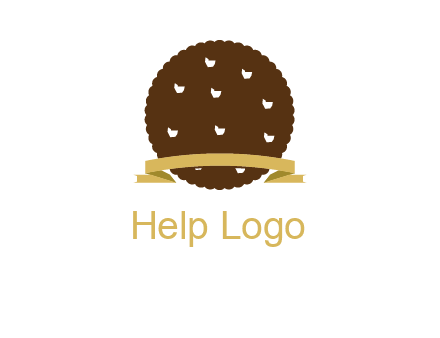 chocolate cookie icon
