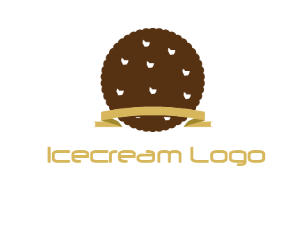 chocolate cookie icon