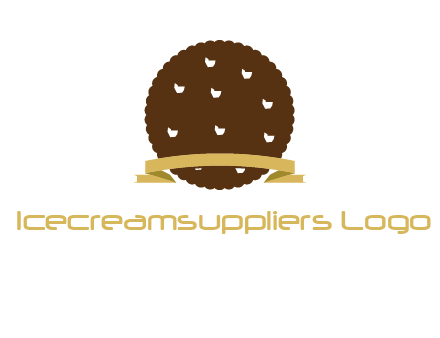 chocolate cookie icon