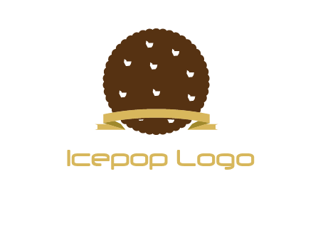 chocolate cookie icon