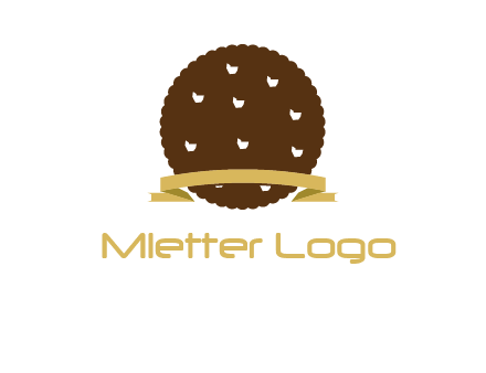 chocolate cookie icon