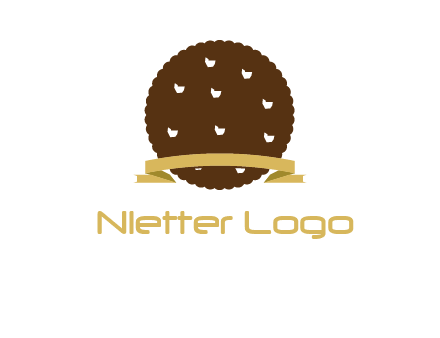 chocolate cookie icon