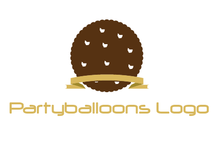chocolate cookie icon