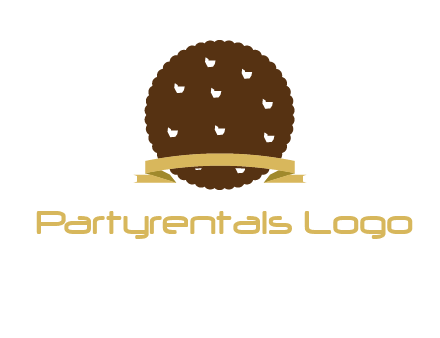 chocolate cookie icon