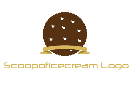 chocolate cookie icon