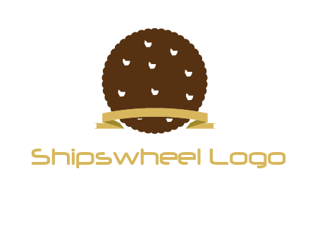 chocolate cookie icon