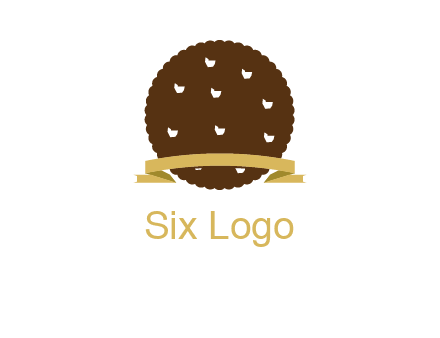 chocolate cookie icon