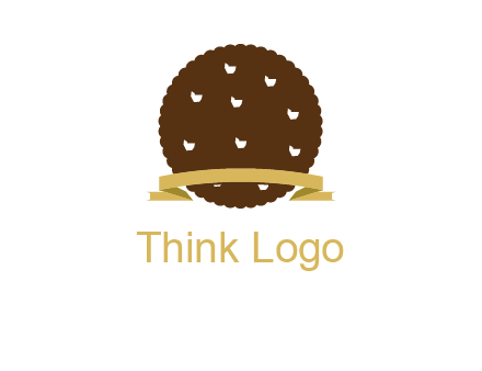 chocolate cookie icon