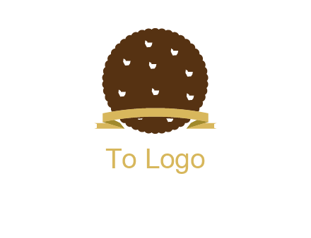 chocolate cookie icon