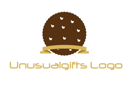 chocolate cookie icon