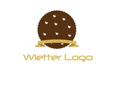 chocolate cookie icon