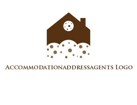 home cookie food logo