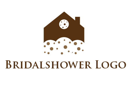home cookie food logo