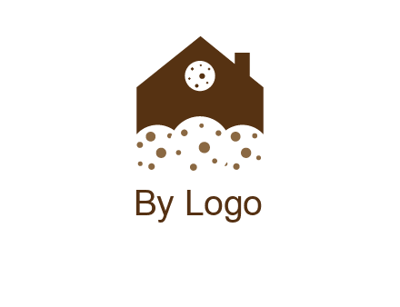 home cookie food logo
