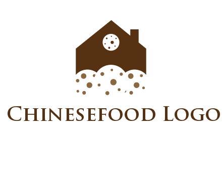 home cookie food logo