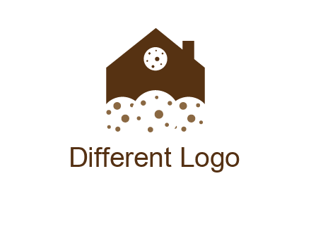 home cookie food logo