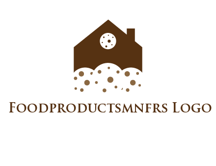 home cookie food logo