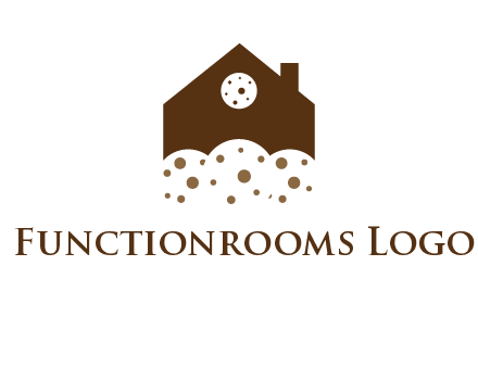 home cookie food logo