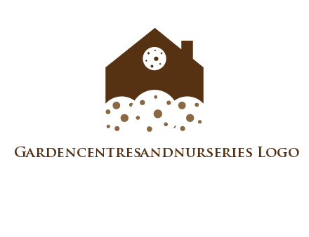 home cookie food logo