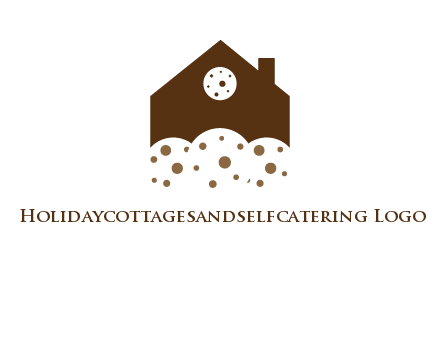 home cookie food logo