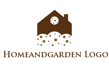 home cookie food logo