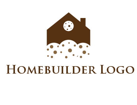 home cookie food logo