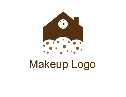 home cookie food logo