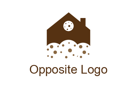 home cookie food logo